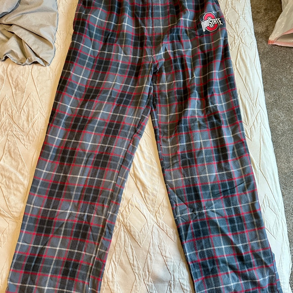 Ohio State Plaid Pajama Pants